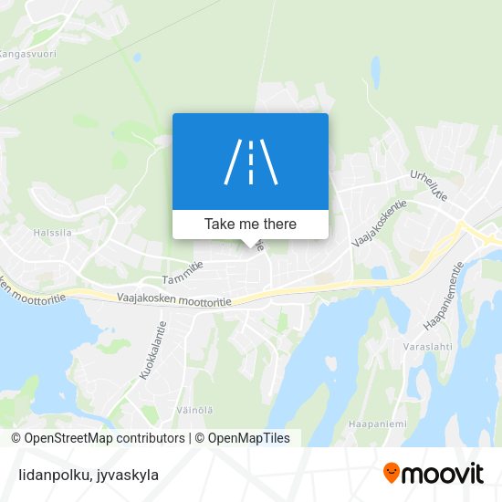 Iidanpolku map