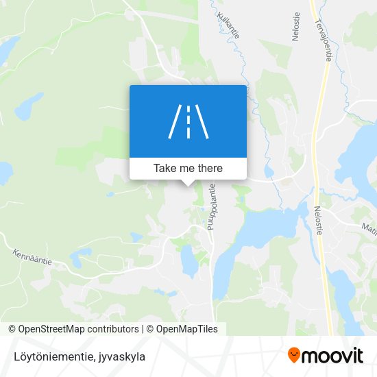 Löytöniementie map