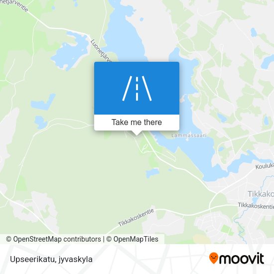 Upseerikatu map