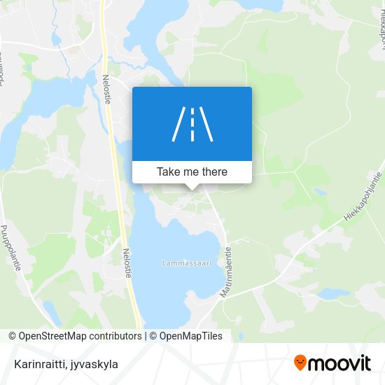 Karinraitti map