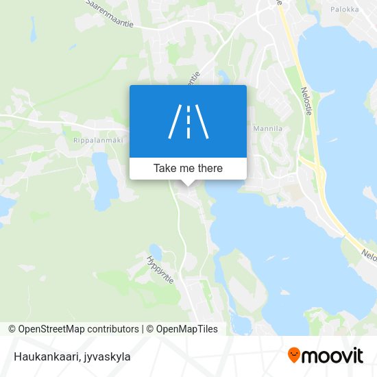Haukankaari map