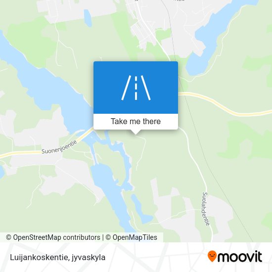 Luijankoskentie map