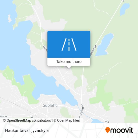 Haukantaival map
