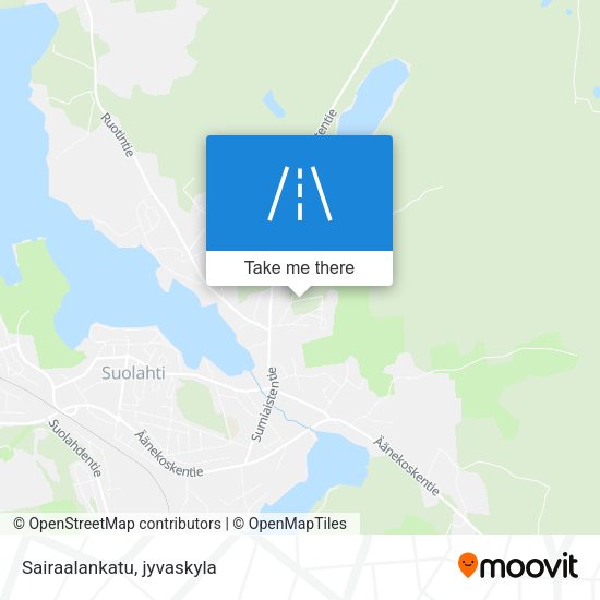 Sairaalankatu map