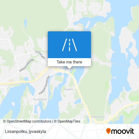 Liisanpolku map