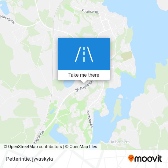 Petterintie map