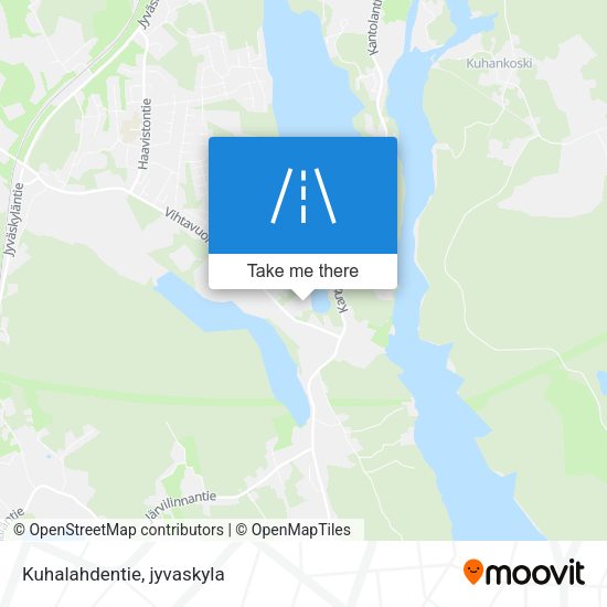 Kuhalahdentie map