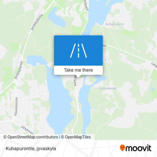 Kuhapurontie map