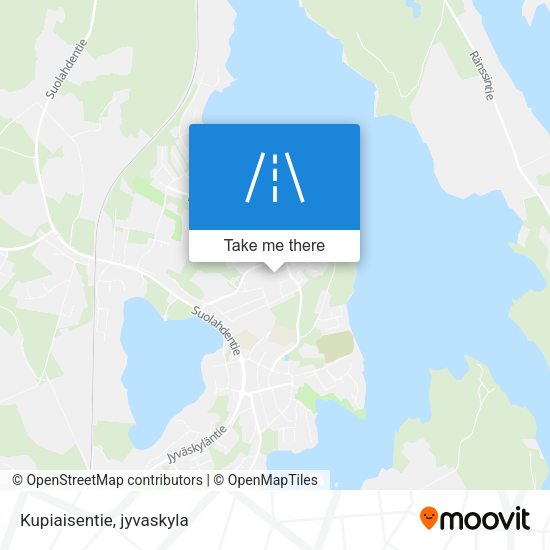 Kupiaisentie map