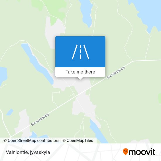 Vainiontie map