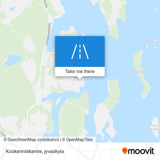 Koskenniskantie map