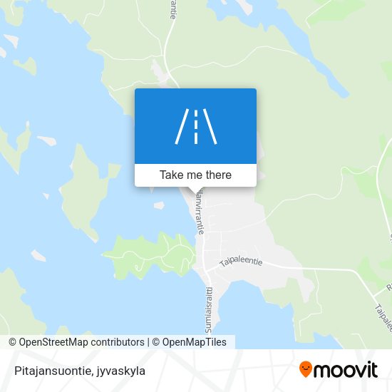 Pitajansuontie map