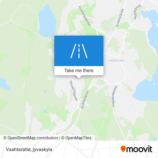 Vaahteratie map