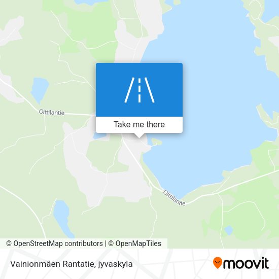 Vainionmäen Rantatie map