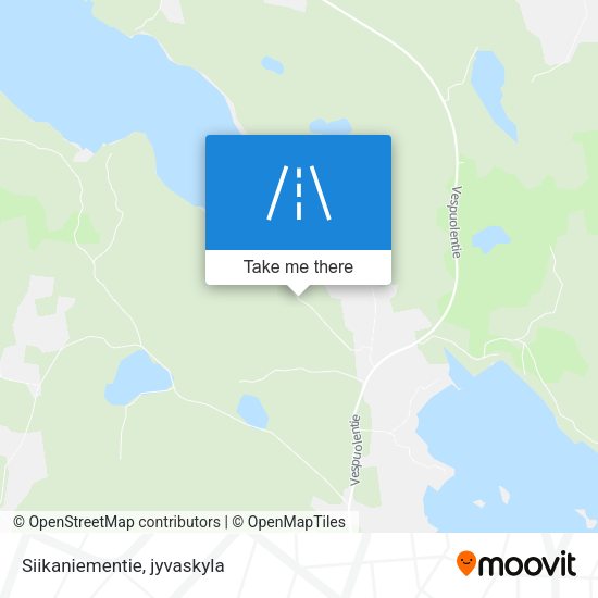 Siikaniementie map