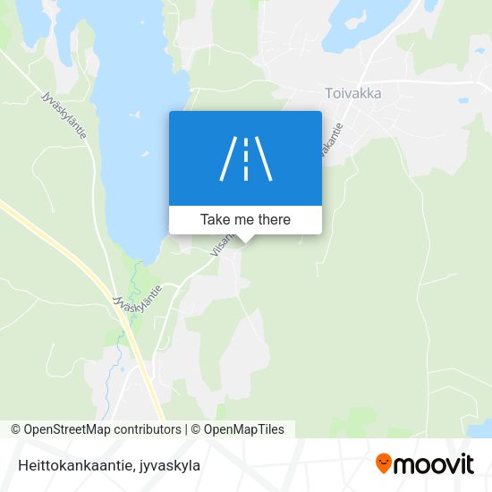 Heittokankaantie map