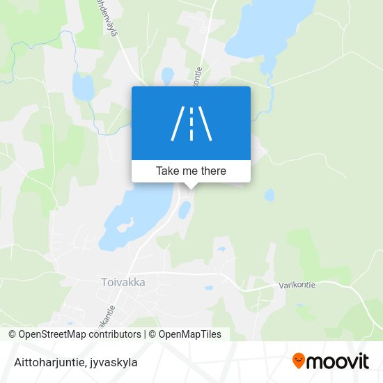 Aittoharjuntie map