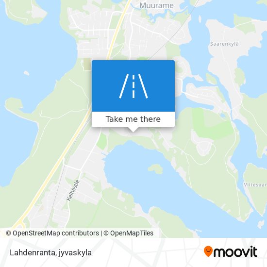 Lahdenranta map