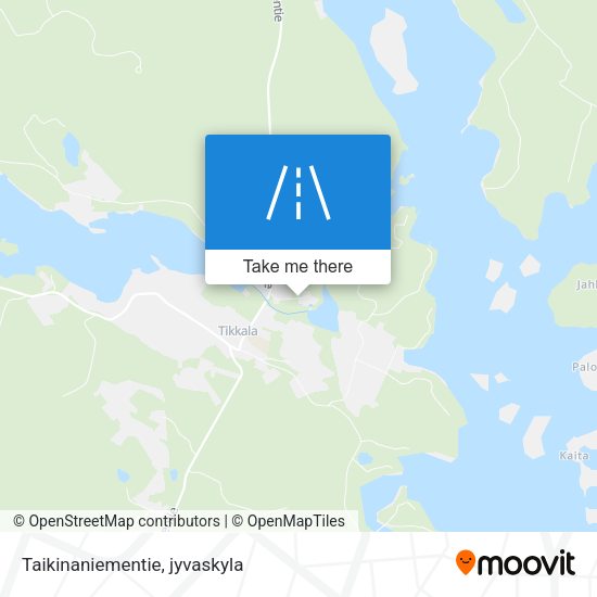 Taikinaniementie map