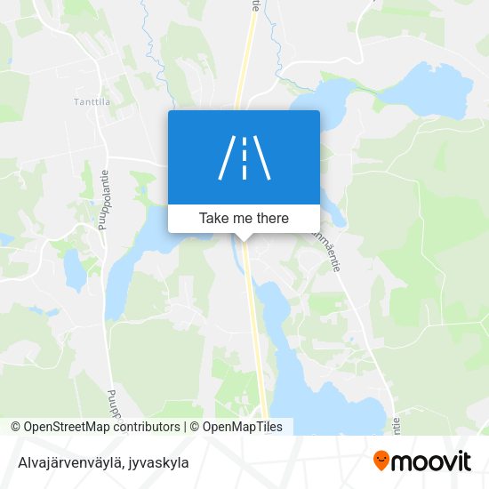 Alvajärvenväylä map