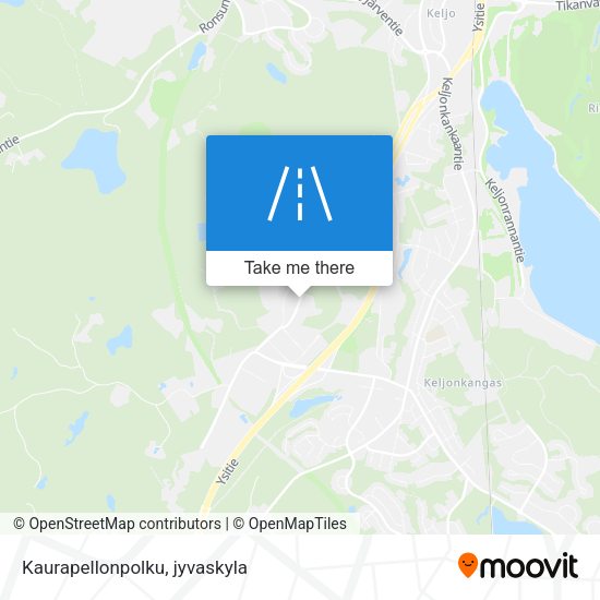 Kaurapellonpolku map