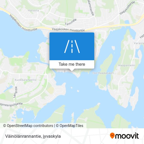 Väinölänrannantie map