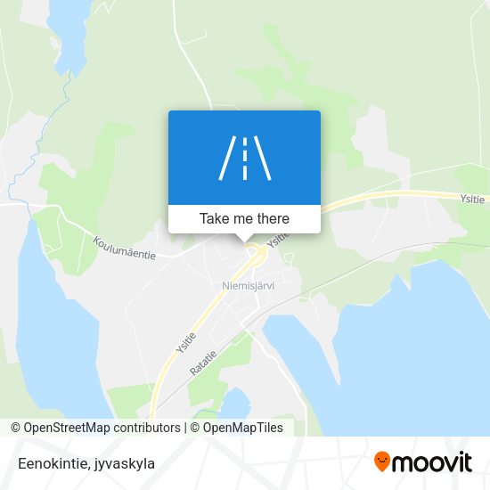 Eenokintie map