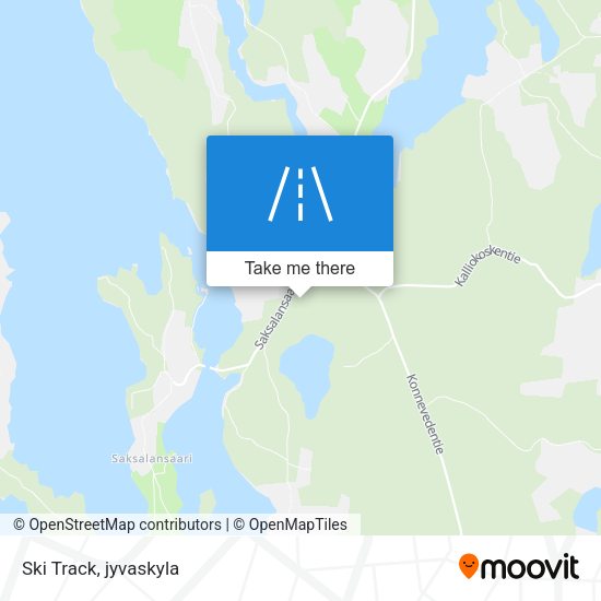 Ski Track map