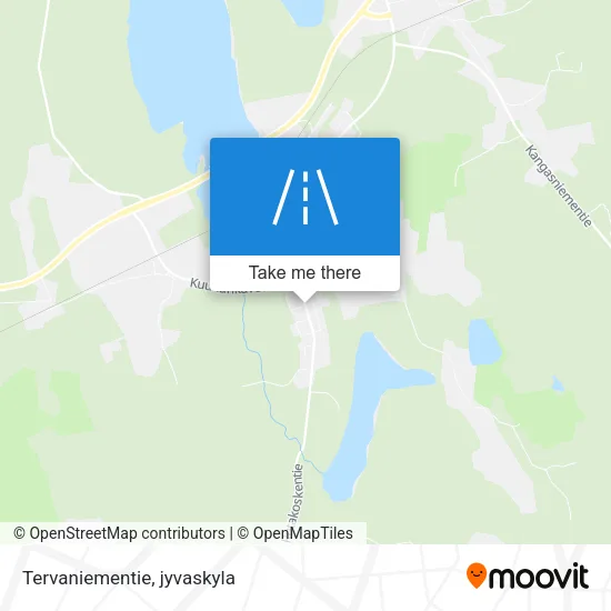 Tervaniementie map