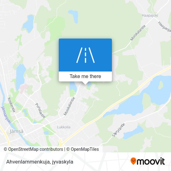 Ahvenlammenkuja map