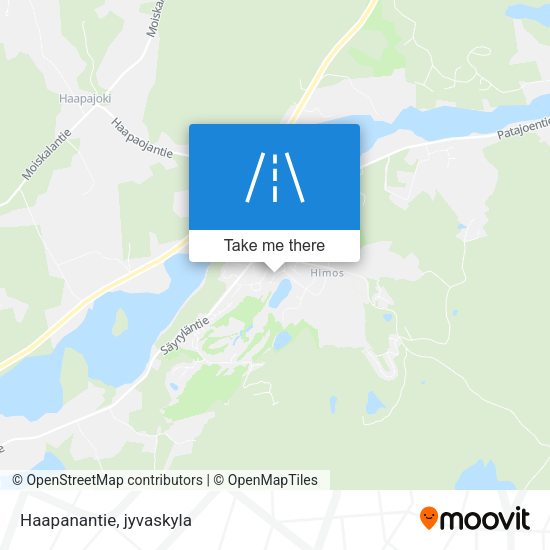 Haapanantie map