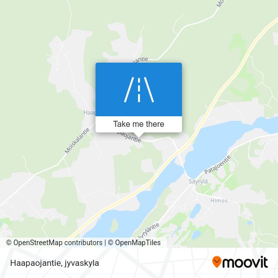 Haapaojantie map
