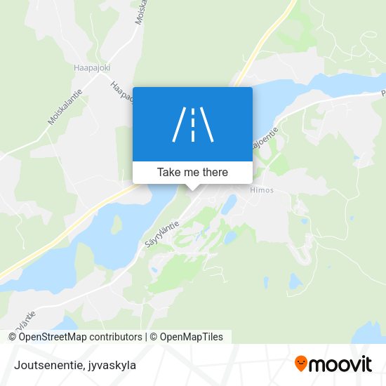 Joutsenentie map