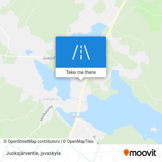 Juoksjärventie map