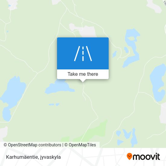 Karhumäentie map