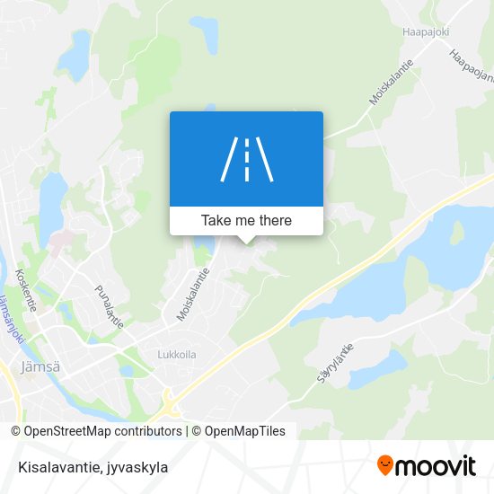 Kisalavantie map