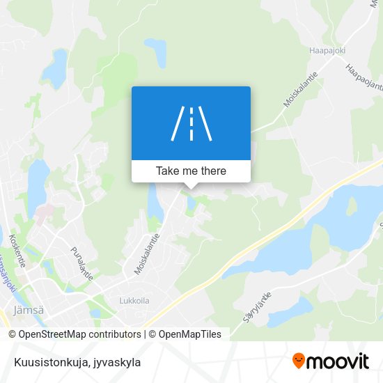 Kuusistonkuja map