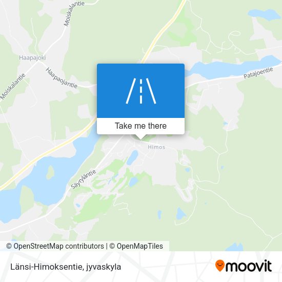 Länsi-Himoksentie map