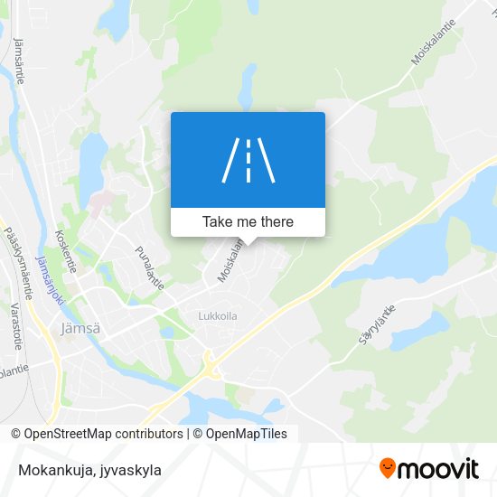 Mokankuja map