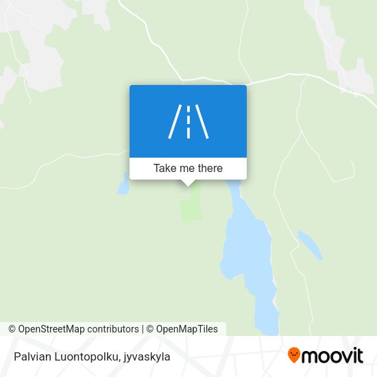 Palvian Luontopolku map