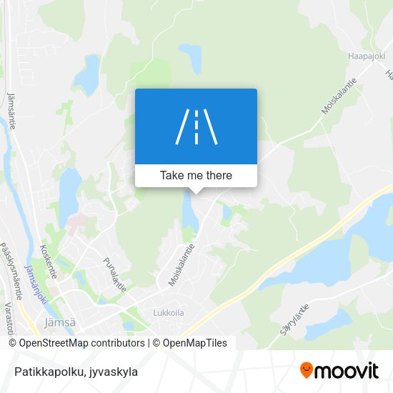 Patikkapolku map