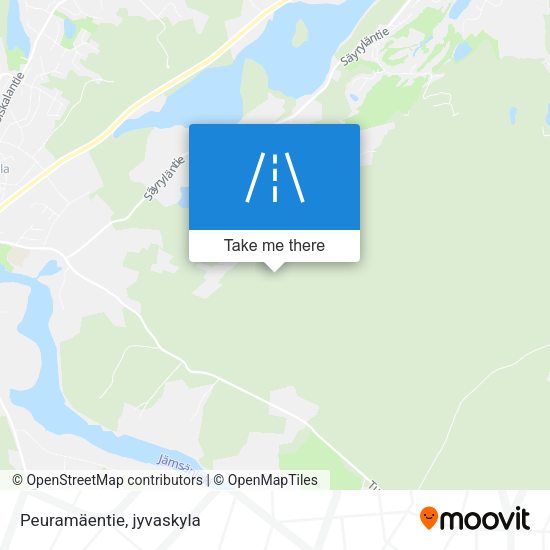 Peuramäentie map