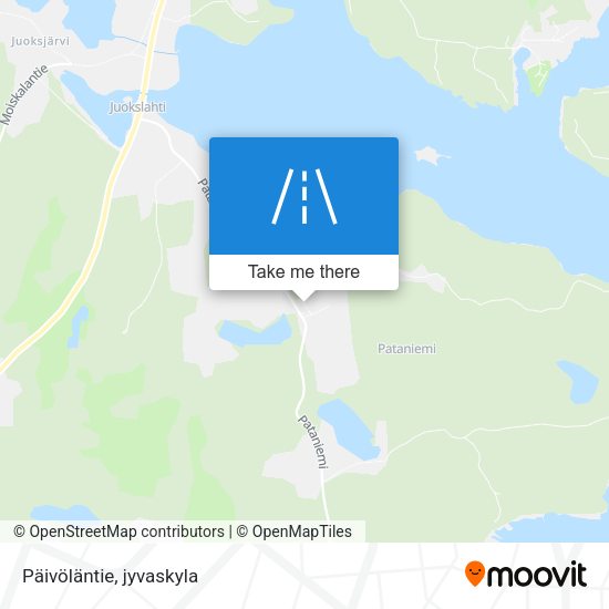 Päivöläntie map