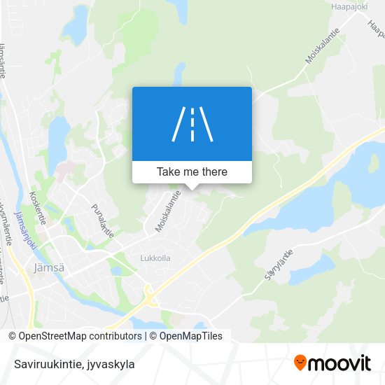 Saviruukintie map