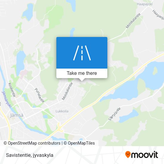 Savistentie map