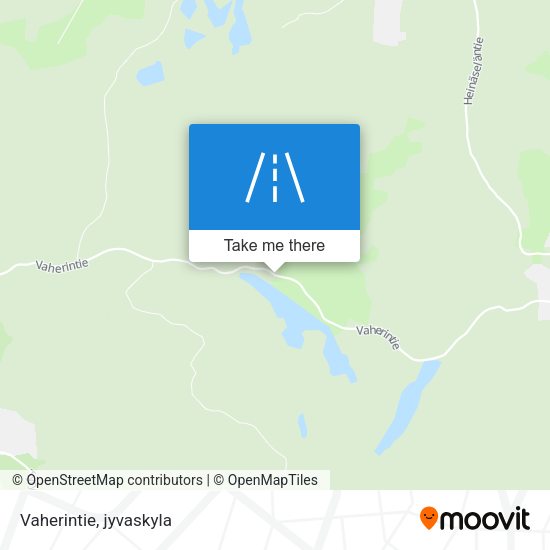 Vaherintie map
