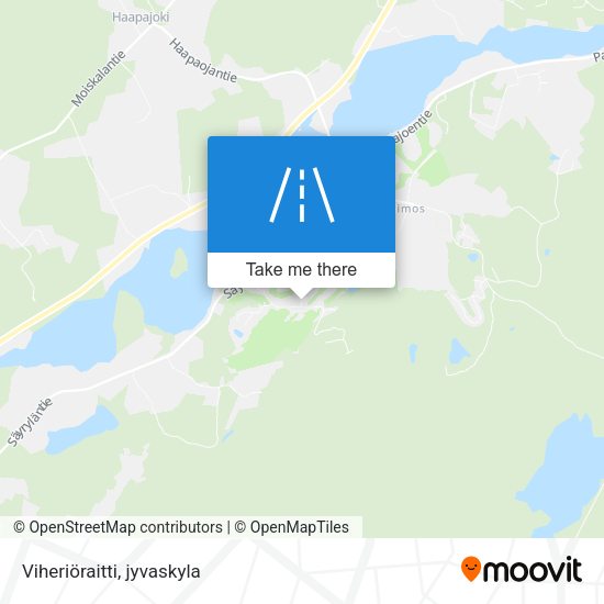 Viheriöraitti map