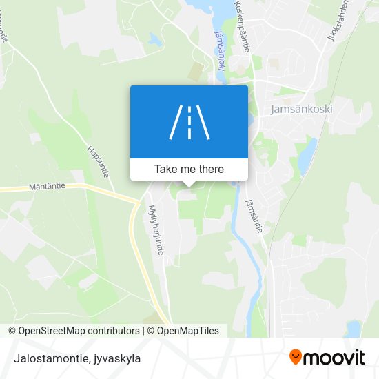 Jalostamontie map