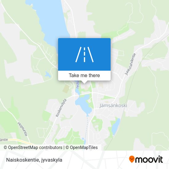 Naiskoskentie map