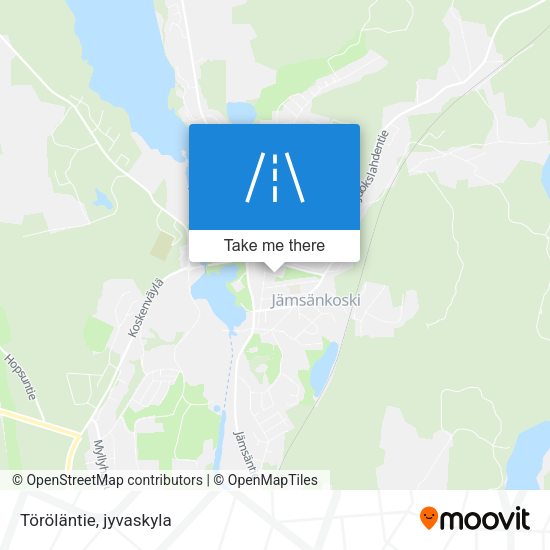 Töröläntie map